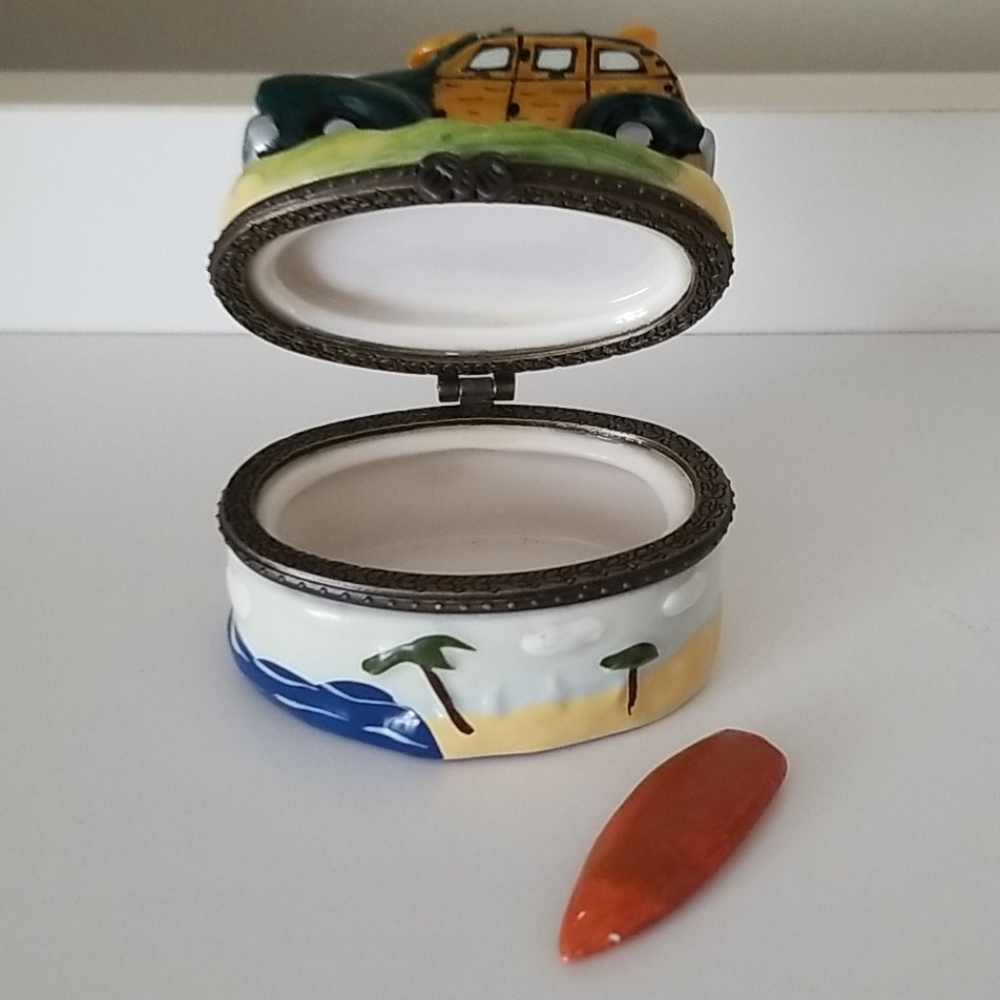 Hawaii Coastal Cruiser Woody Surfer Wagon Ceramic - Picture 7 of 13